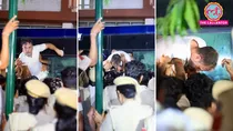 Rahul Gandhi, Priyanka Gandhi, Aakashvani Bhawan Protest