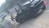 Odisha, Bhubaneswar, hit and run, driving licence, Bhubaneswar road rage, road rage, builder’s son arrested, suv accident, car accident, Soumya Ranjan Rath, Odisha dhaba bill dispute, Odisha SUV runs over people