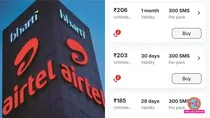 airtel voice and sms plan