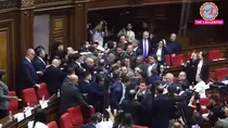 Armenia Parliament, Parliamentary Brawl