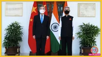 अप्रैल 2020 में सीमा पर दोनों देशों के बीच शुरू हुए तनाव के बाद चीन के किसी वरिष्ठ मंत्री का ये पहला भारत दौरा है. (फोटो- विदेश मंत्रालय, भारत सरकार)