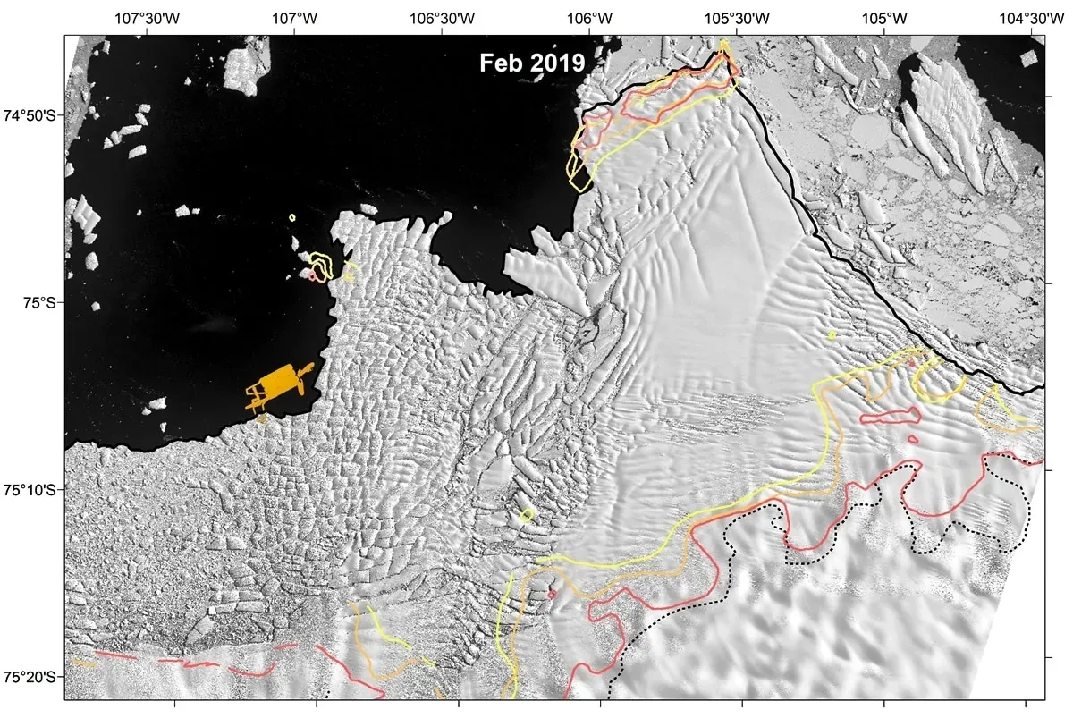 Antarctica's Doomsday Glacier melting