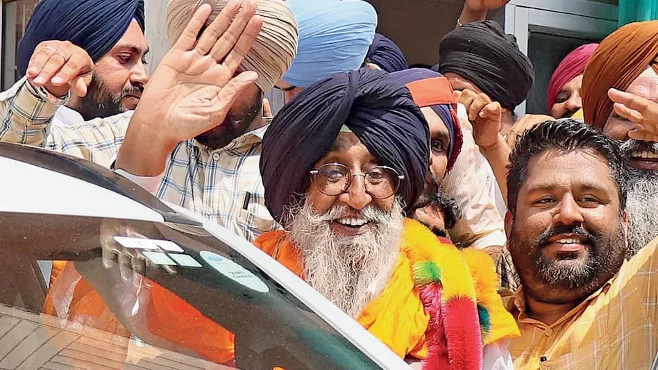 कठोर रुख : सिमरनजीत मान 26 जून को संगरूर में जीत के बाद