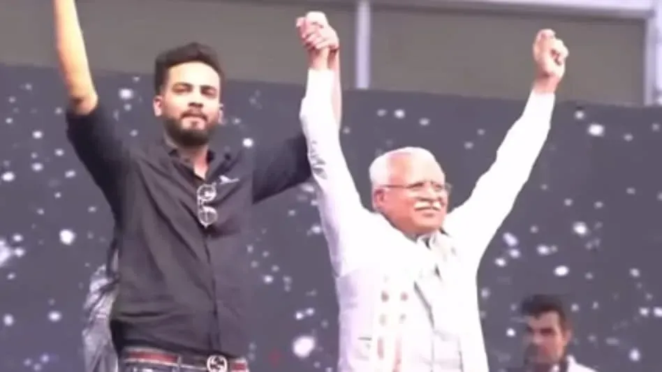 एल्विश यादव, सीएम मनोहर लाल खट्टर