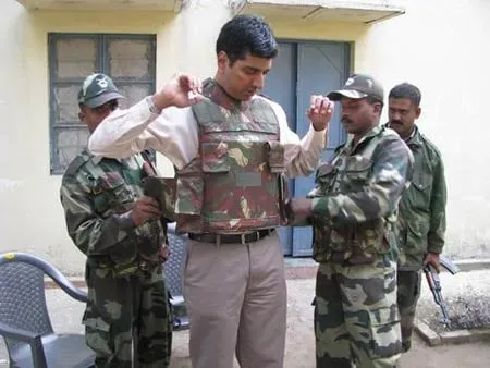 indian army standard bulletproof jacket