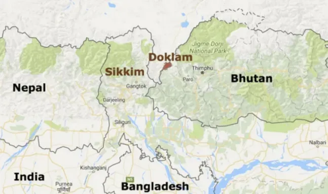doklam map