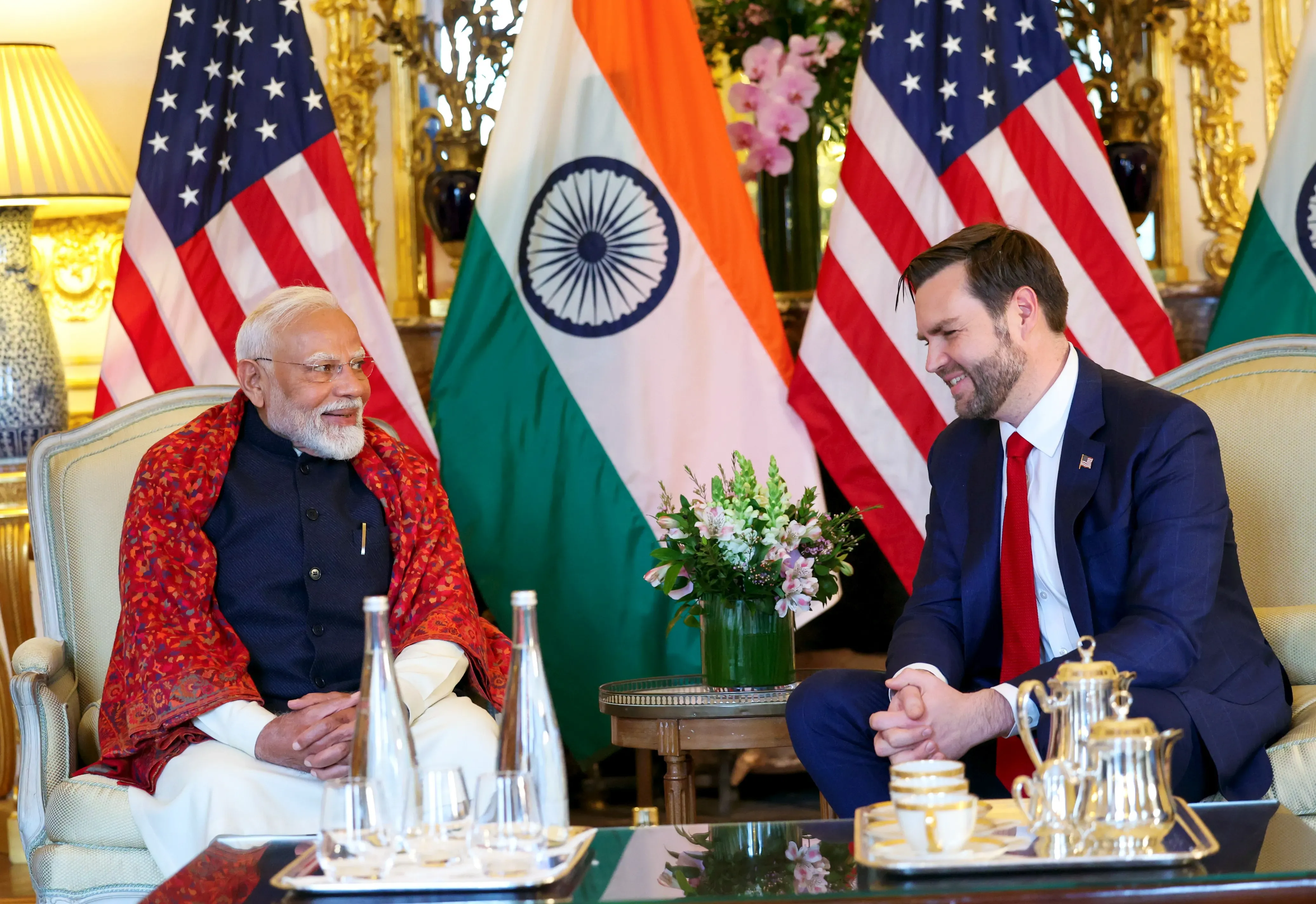 pm modi meeting with jd vance