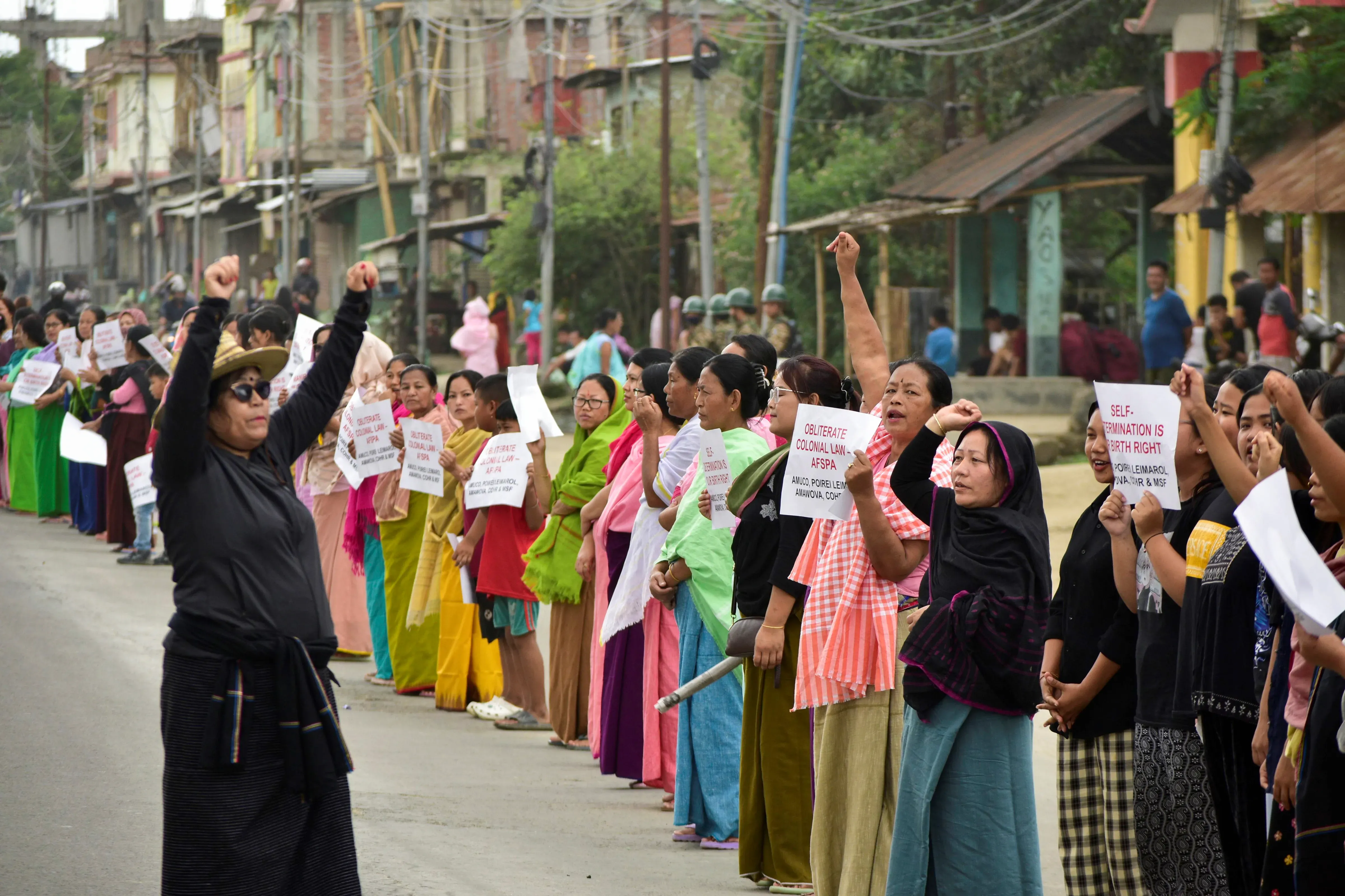 manipur protest