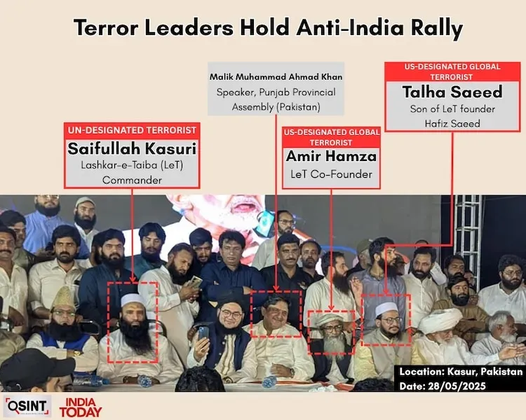Lashkar political rally
