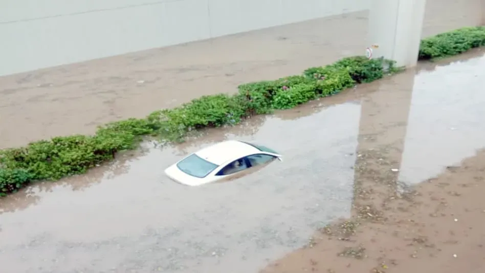 Cars drown in Gurugram as Delhi NCR receives heavy rainfall - BusinessToday