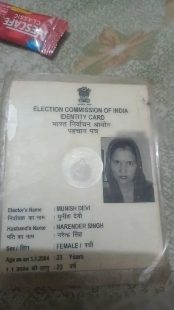 vote chori munish devi