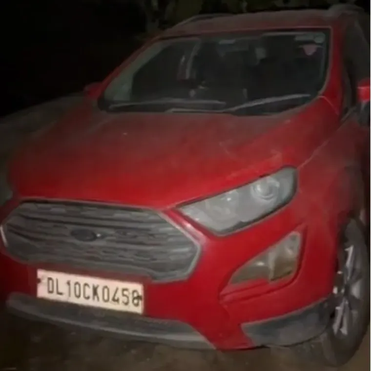 Red Fort blast: Delhi bomber's 2nd car, red Ford EcoSport, found near Haryana village after massive hunt - India Today