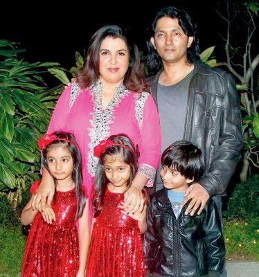 Farah-Shirish with kids