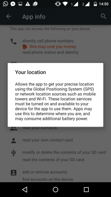 GPS location