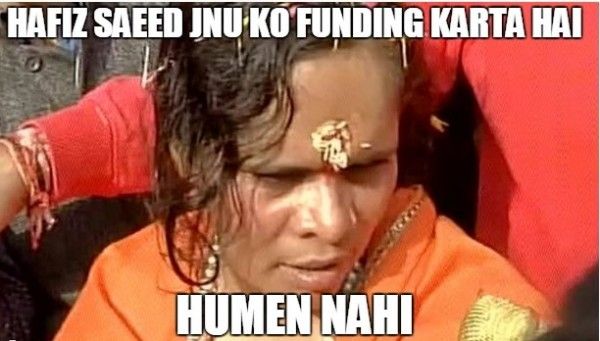 Sadhvi Prachi In JNU