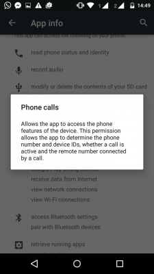 phone status