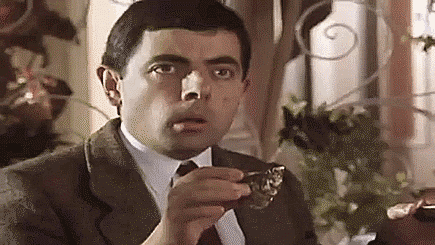 shocked mr bean