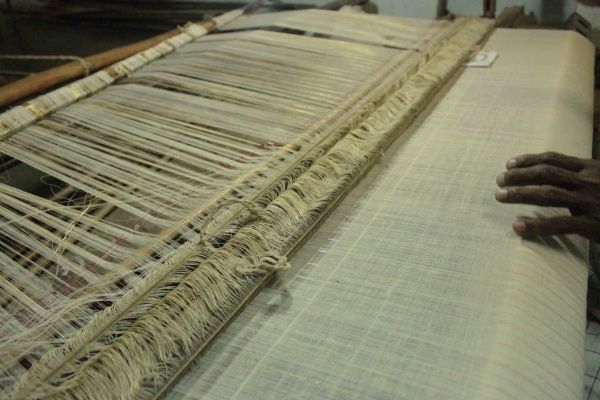 Khadi fabric handloom