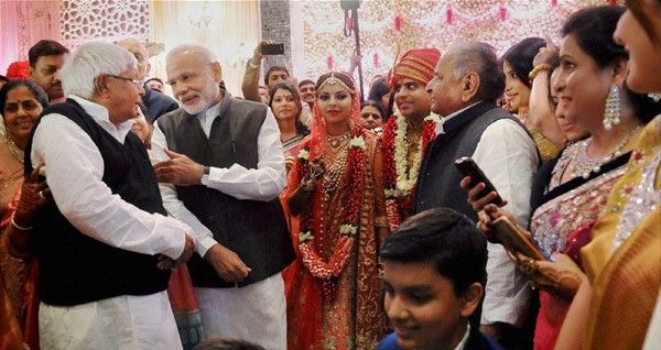 Tej Pratap Singh Yadav's wedding ceremony