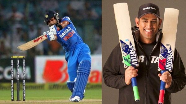 dhoni kohli