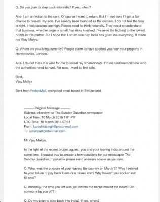 vijay mallya email conversation 2