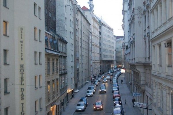 वियना में ट्रैफिक.