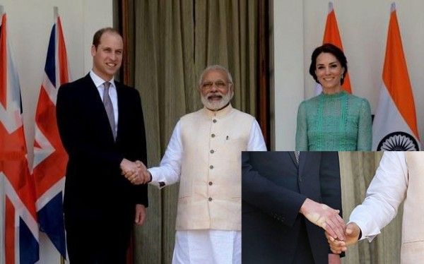 Modi Williams Handhsake