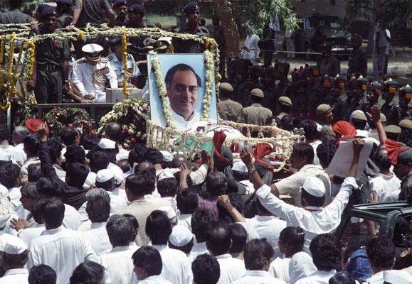 Rajiv Gandhi Funeral