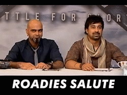 roadies salute