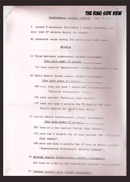 sachin CV4