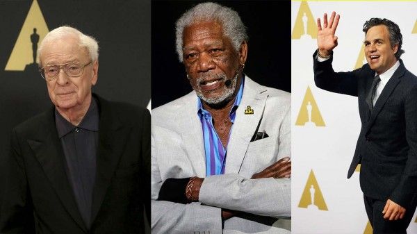 Michael Caine, Morgan Freeman, Mark Ruffalo