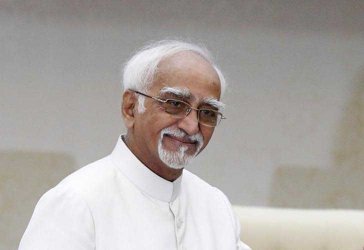 हामिद अंसारी. Photo: Reuters