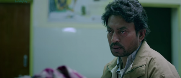फिल्म के एक दृश्य में इरफ़ान