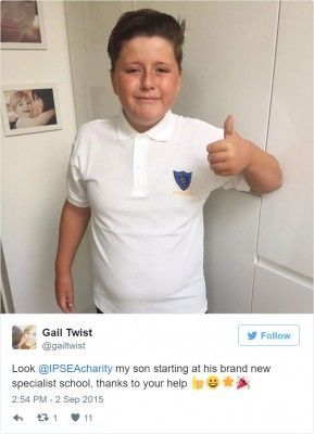 autistic boy