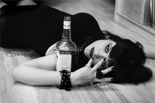 drunk girl