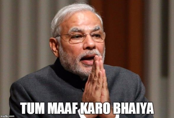 sorry modi