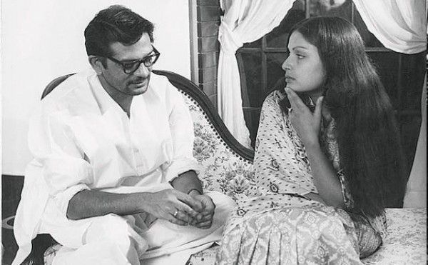 गुलज़ार एवं राखी.