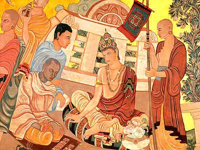 चन्द्रगुप्त मौर्य की एक काल्पनिक पेंटिंग