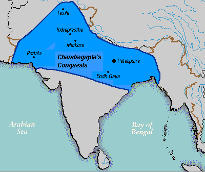चन्द्रगुप्त मौर्य का साम्राज्य