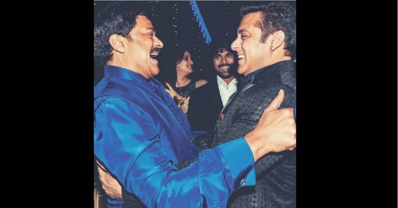 चिरंजीवी के यहां एक सेलिब्रेशन पर पहुंचे सलमान.