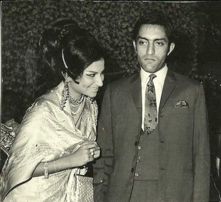 sharmila-tagore-and-mansoor-ali-khan-pataudi