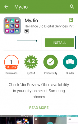 My Jio App Sim card buy