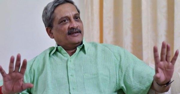 रक्षामंत्री मनोहर पर्रिकर
