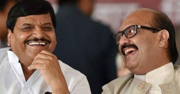 शिवपाल और अमर सिंह