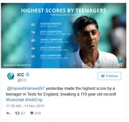 Haseeb Hameed