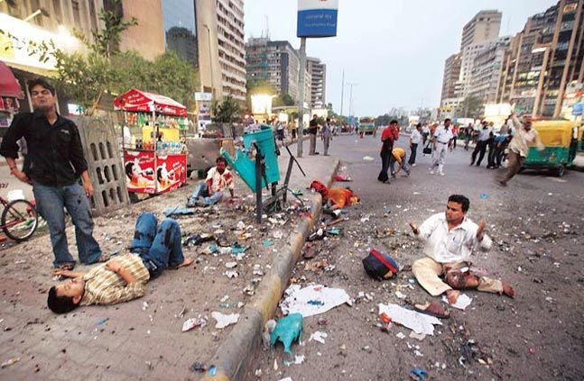2005 में दिल्ली के गोविंदपुरी में हुए ब्लास्ट. टुंडा पर दिल्ली में करीब 21 ब्लास्ट कराने का आरोप है