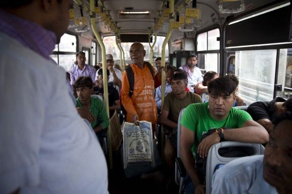medicine baba in bus