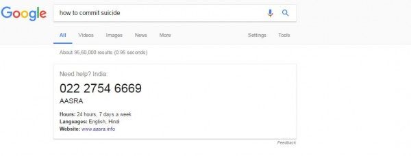 google suicide
