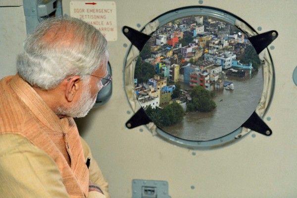 PM surveys Chennai