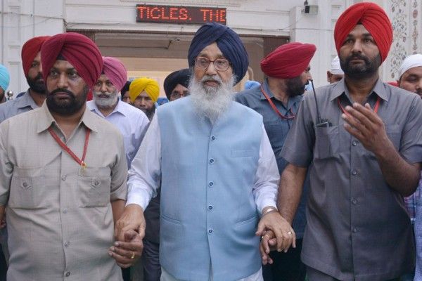 पंजाब सीएम प्रकाश सिंह बादल.